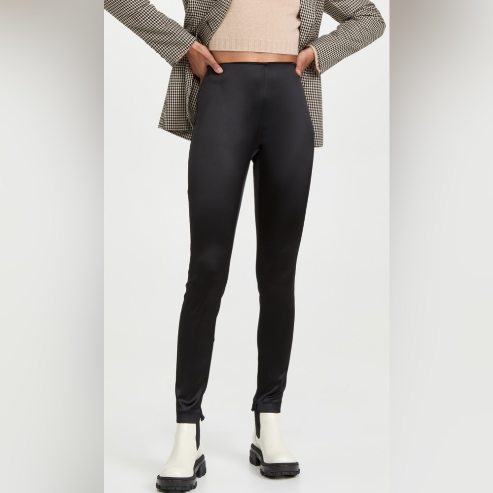 Theory satin leggings